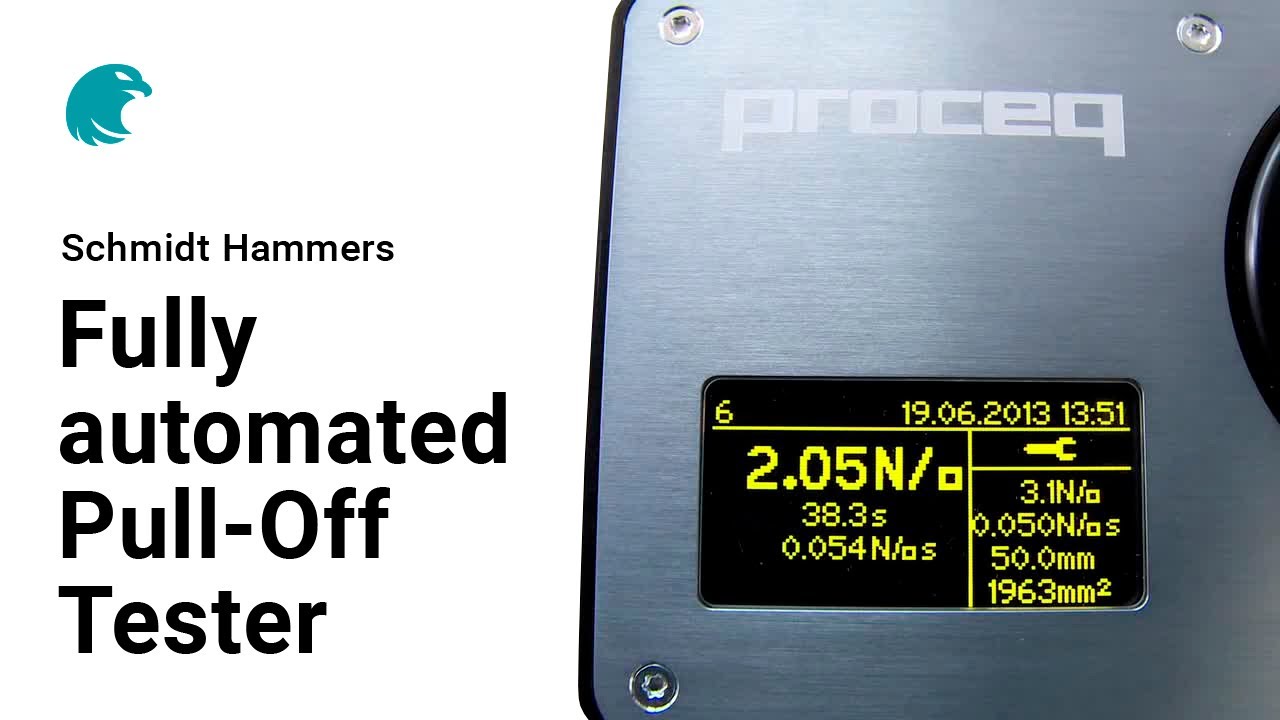 Fully automated Pull-Off Tester I Proceq DY2 family