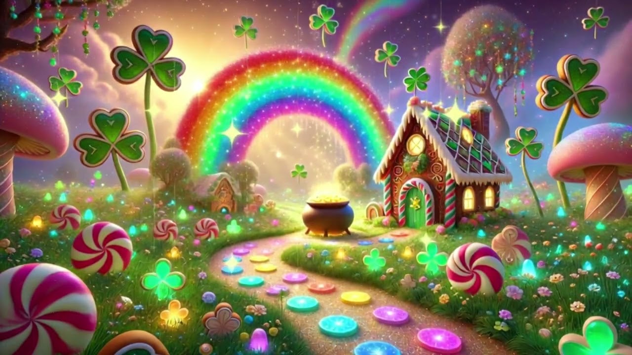 St. Patrick&rsquo;s Day Cottage & Calm Relaxing Background Music 🍀 Instrumental to Relax, Work or Study