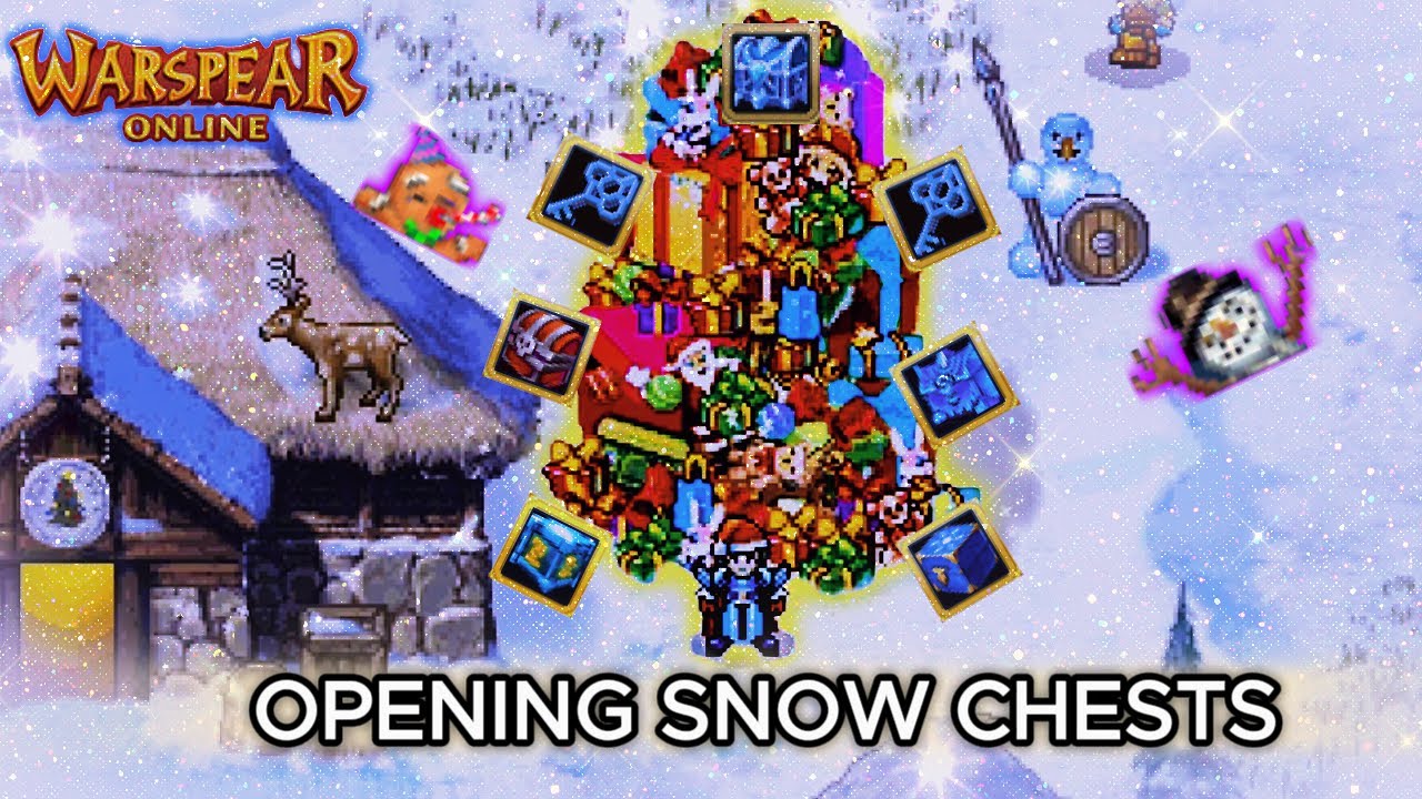 ´´Opening snow caches``- Warspear online