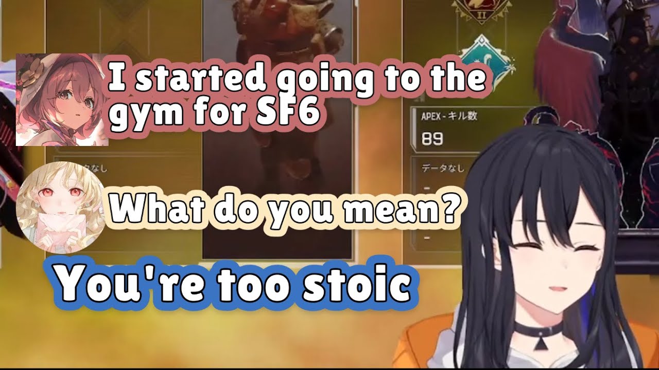 Uruha and Toto Surprised by How Stoic Moka Is [ICHINOSE URUHA/VSPO]