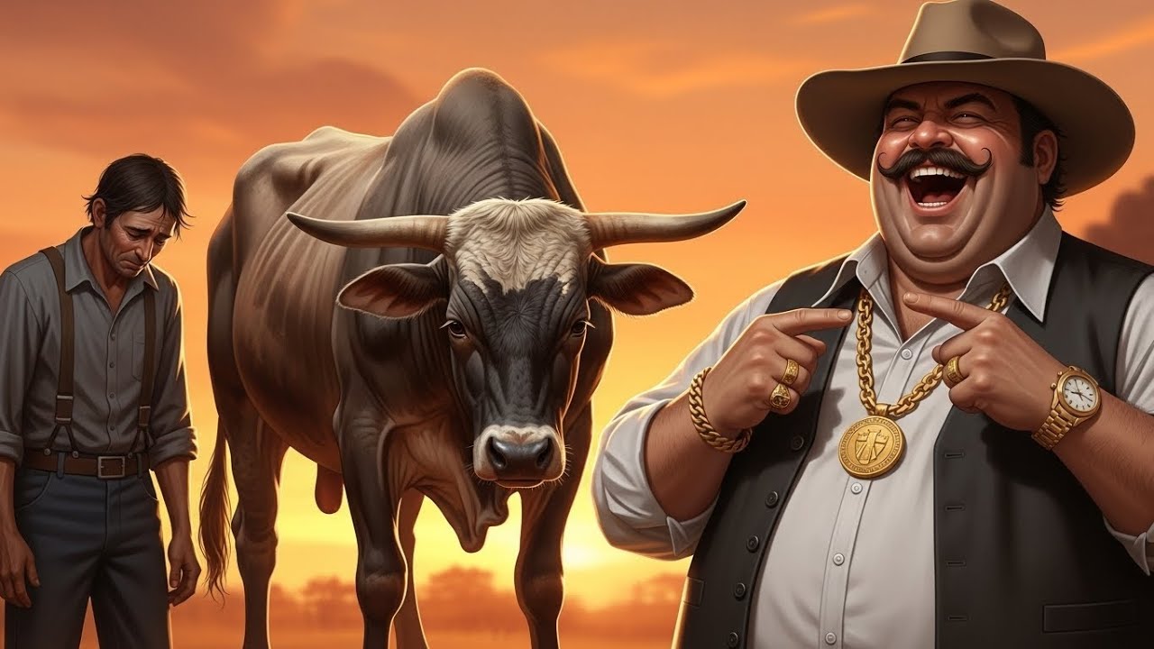 El Dueño de la Hacienda Quería Sacrificar al Toro Viejo… hasta que un Empleado Pobre lo Compró 💔🐂