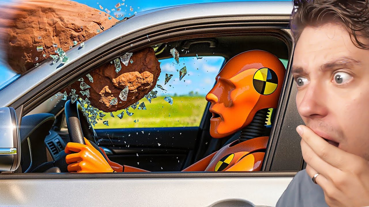 Reacting To Instant Karma Crashes in beamNG