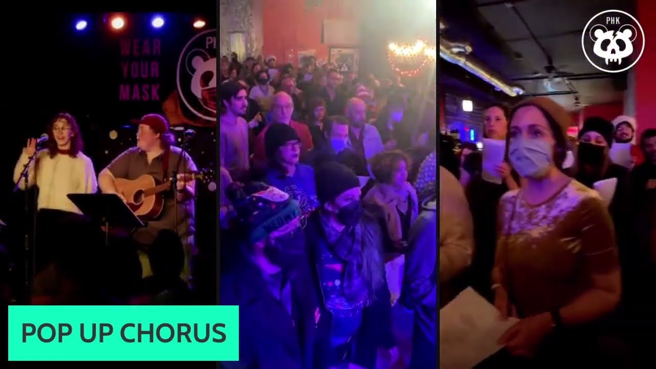 White Winter Hymnal by Fleet Foxes, PopUp Chorus version