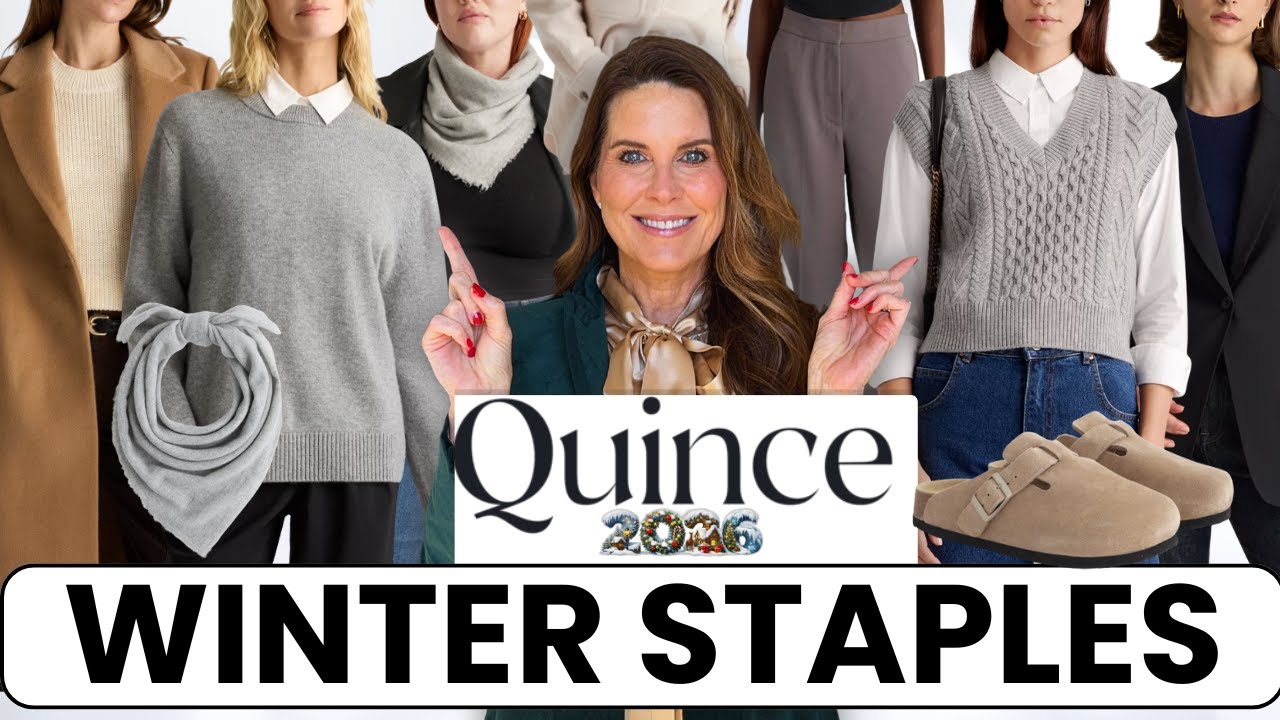 The Best QUINCE Haul of 2025! You NEED THESE Winter Staples❄️