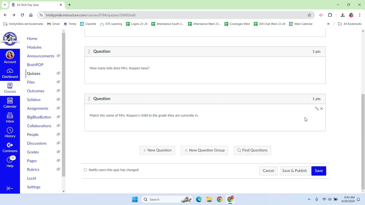 Canvas Quizzes and Voice Recording