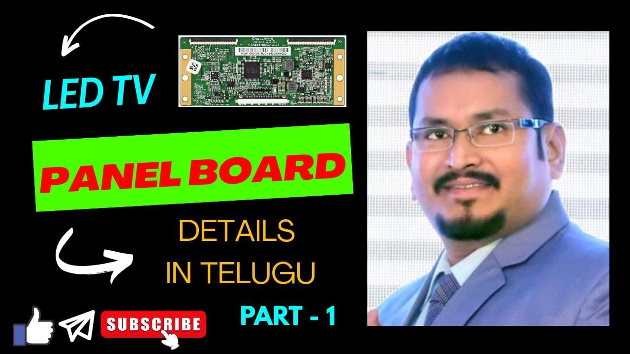 💥LED TV panel voltages explanation in telugu part :1 👈|9000000981