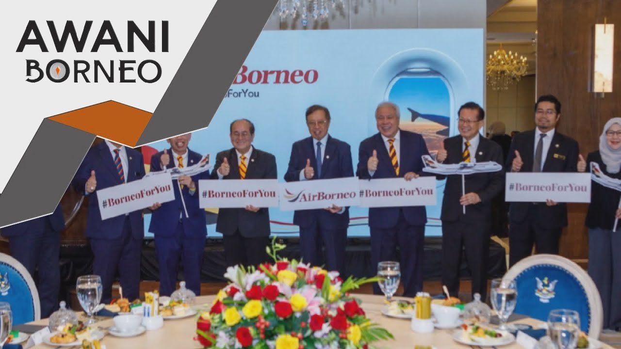 AirBorneo perkenal logo rasmi Wings of Unity