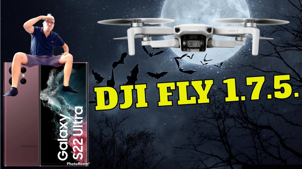 DJI FLY 1.7.5 con SAMSUNG s22 ULTRA  #dji #mini2