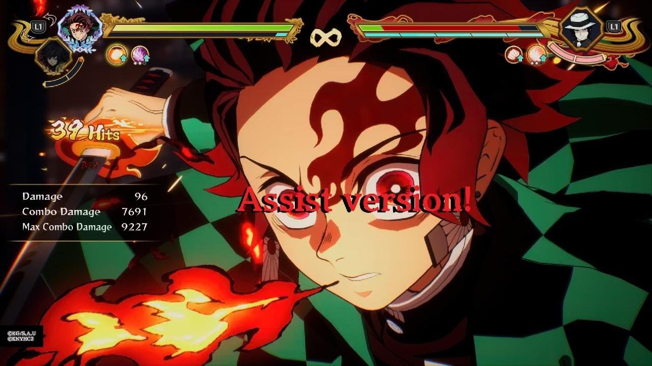 Tanjiro best combo with added assist!