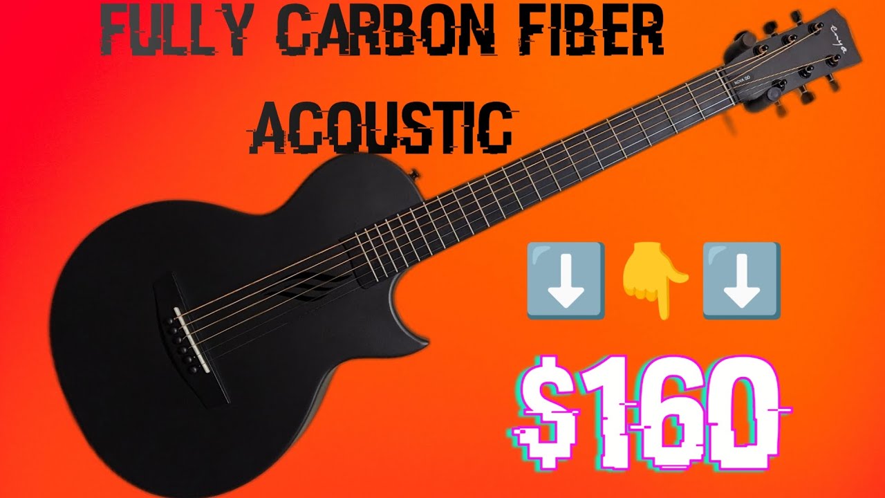Fully Carbon Fiber Acoustic Under $160! Enya Nova Go Unboxing Review and Demo