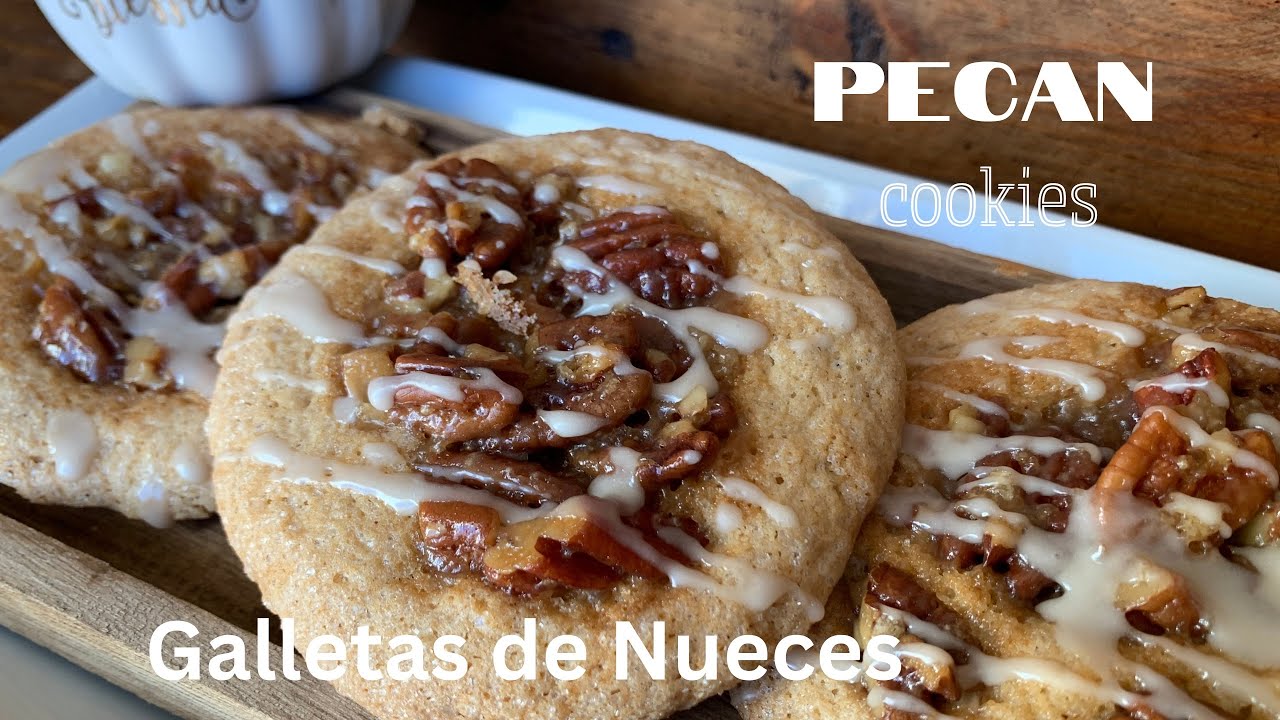 Galletas de Nuez (Thanksgiving Pecan Cookies)🍁 🍂 🍃