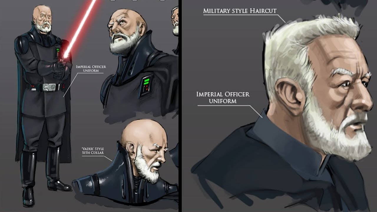 Battlefront 4 Dark Side Obi-Wan Kenobi Concept Art Revealed