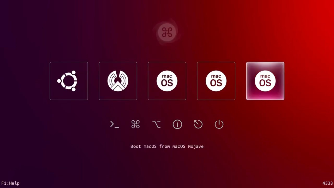 MultiBoot Windows, macOS, Ubuntu & PhoenixOS with Clover (UEFI)