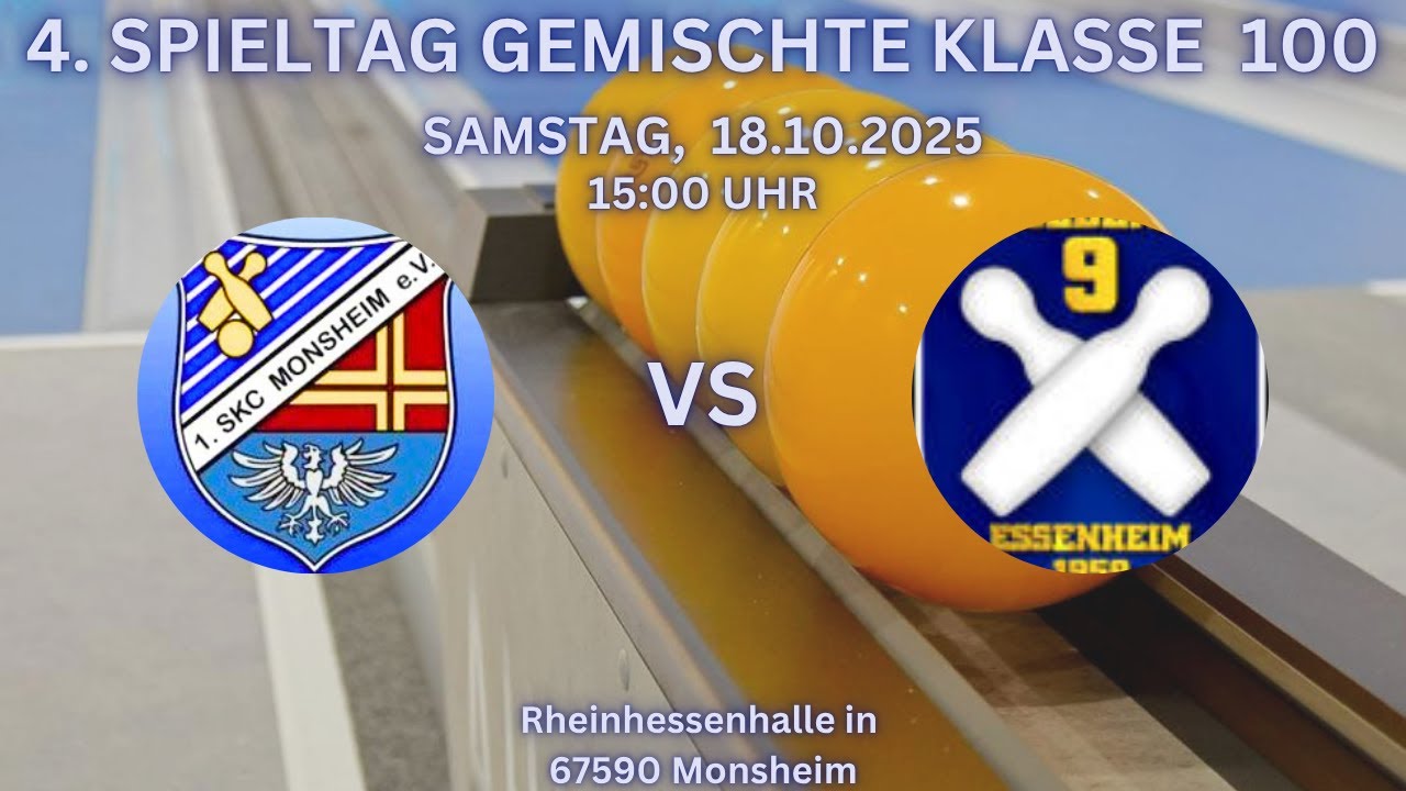 1. SKC Monsheim 2 gegen SKC Mehlingen / DCU gemischte 100Wurf