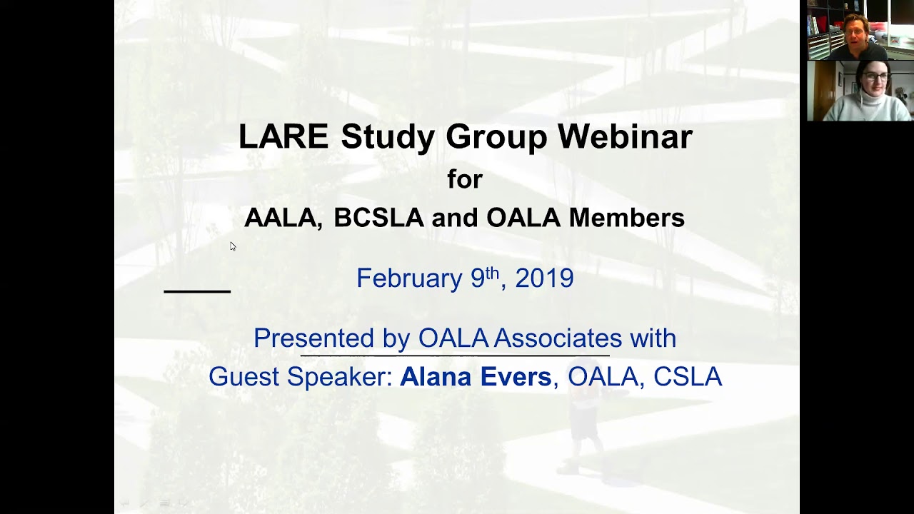 LARE Preparation Workshop