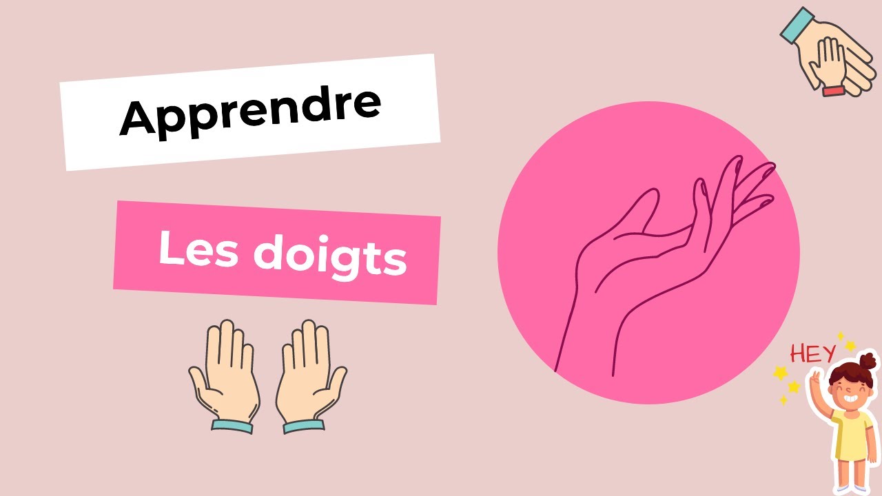 Apprendre Les doigts en  Fran&ccedil;ais