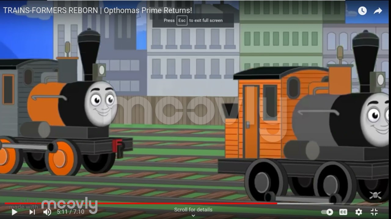 Trainsformers whistles and horns