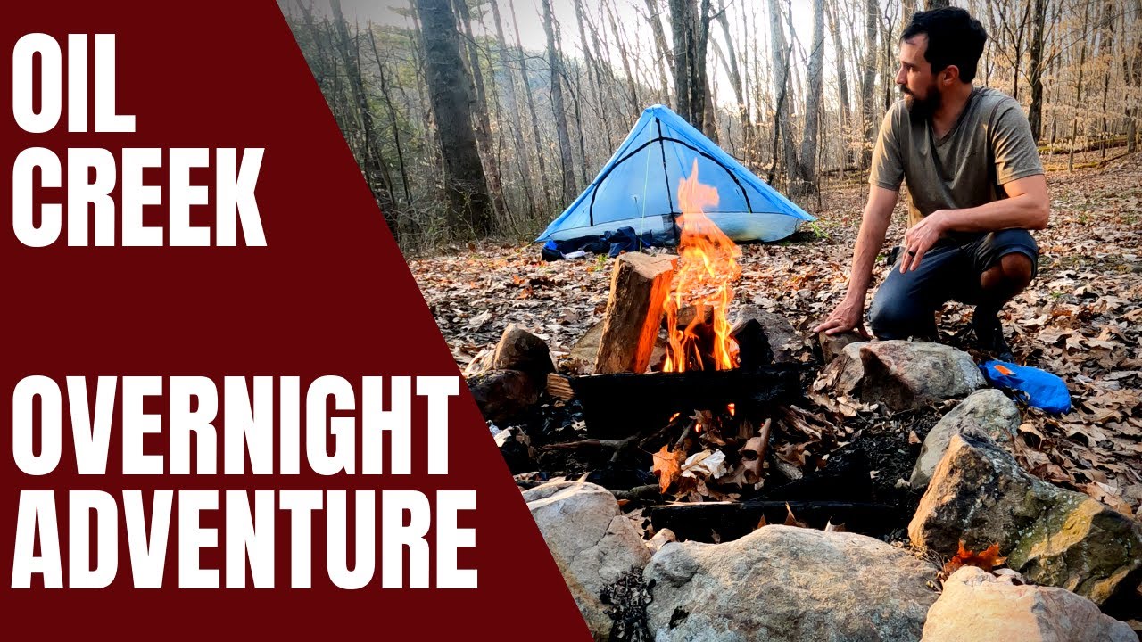 Solo Backpacking Oil Creek - Waterfalls Galore!