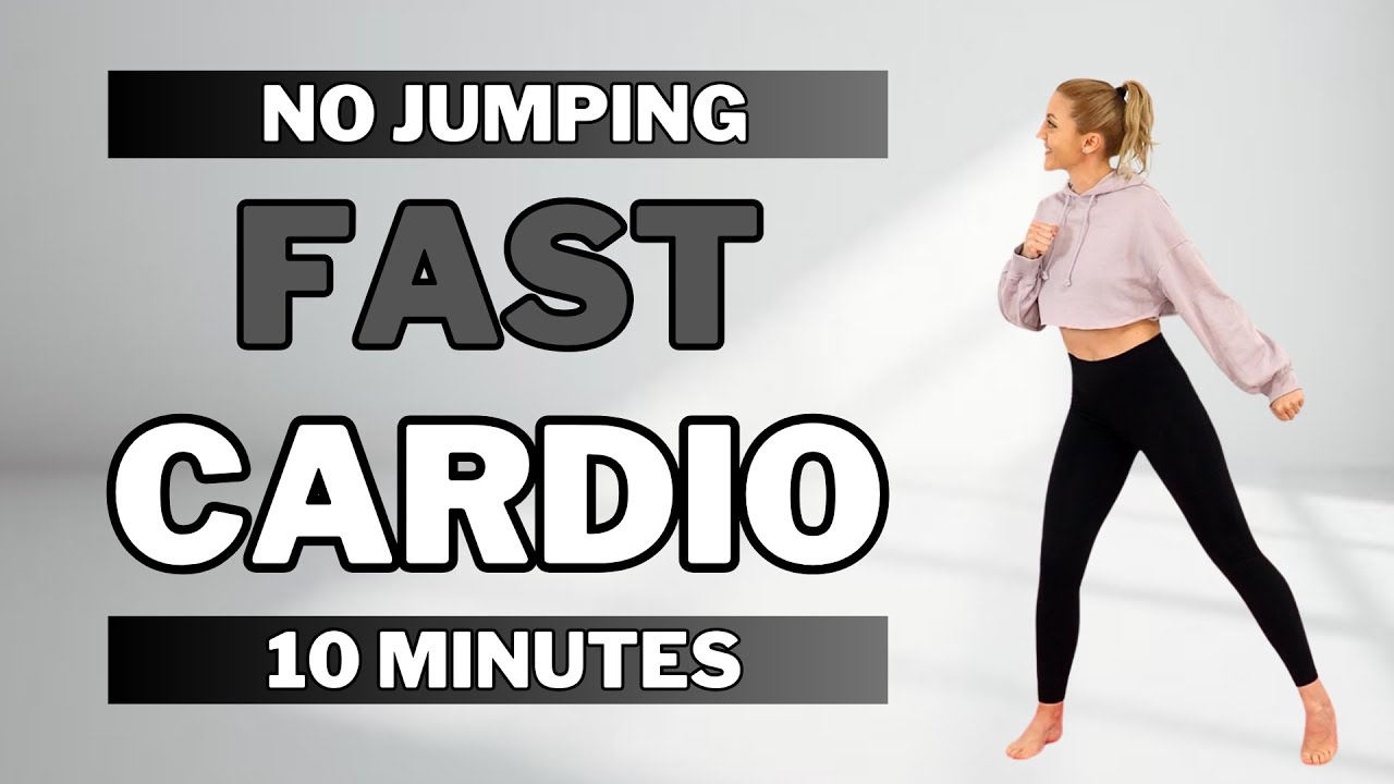 🔥10 Min FAST CARDIO for Weight Loss🔥SUPERSONIC CARDIO WORKOUT🔥ALL STANDING🔥NO JUMPING🔥KNEE FRIENDLY🔥