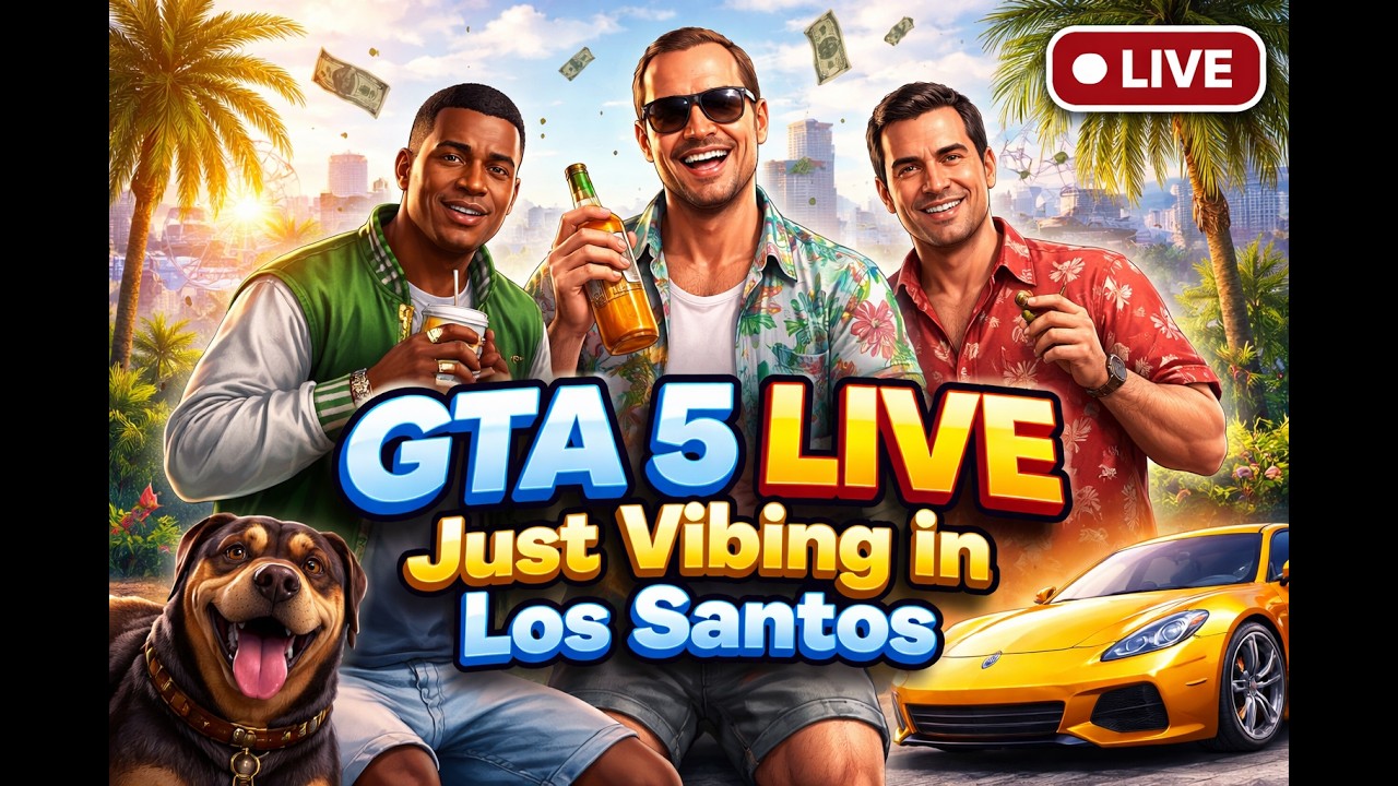 🔴LIVE: Just Another Totally Normal Day in GTA V 😂