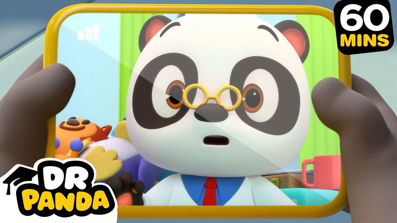 Dr. Panda is a Robot Scientist, Doctor, Dentist + More! | Learning Cartoon For Kids | Dr. Panda 🐼
