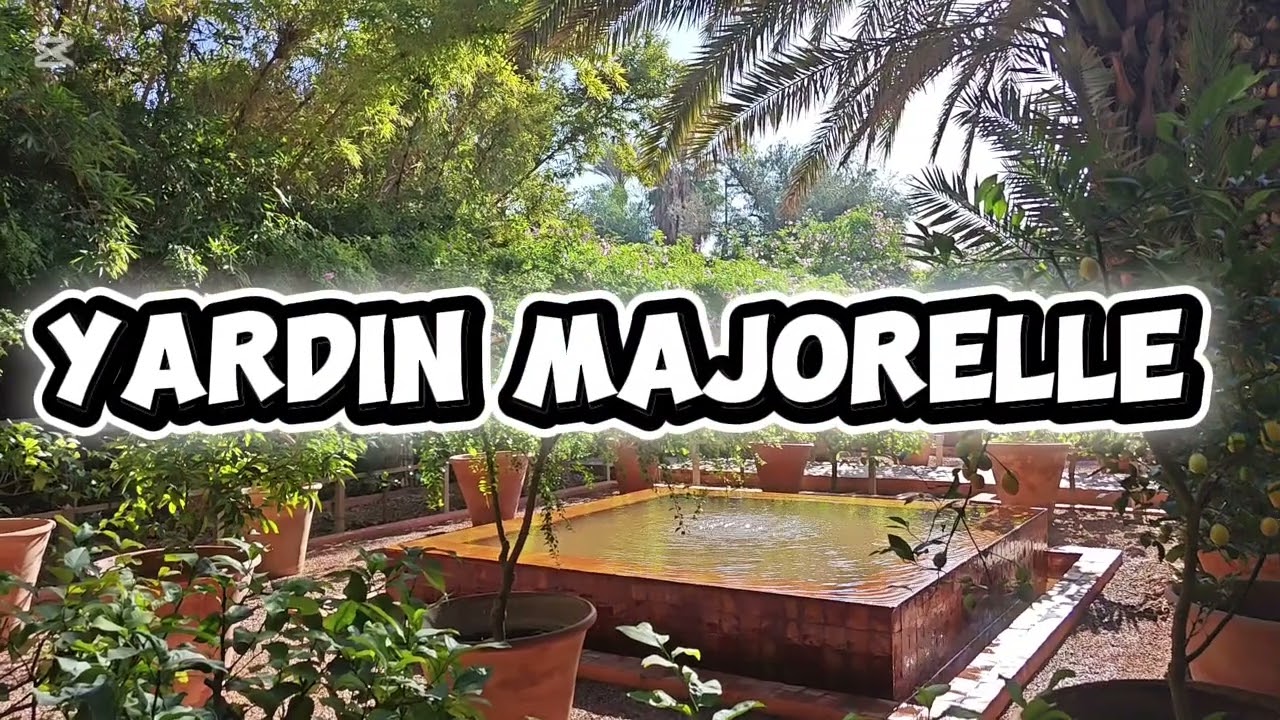 Híres kertek: Secret garden, Yardin majorelle 