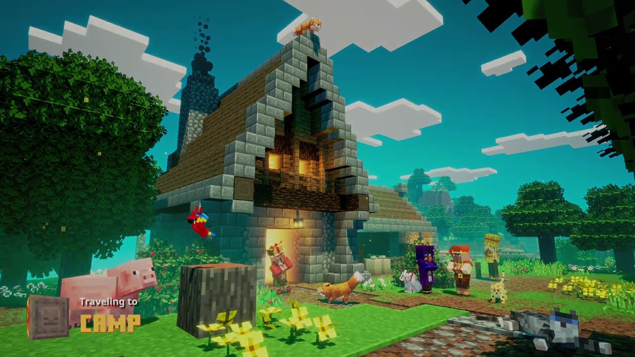 12-Minute Taste of Minecraft Dungeons (PS4)
