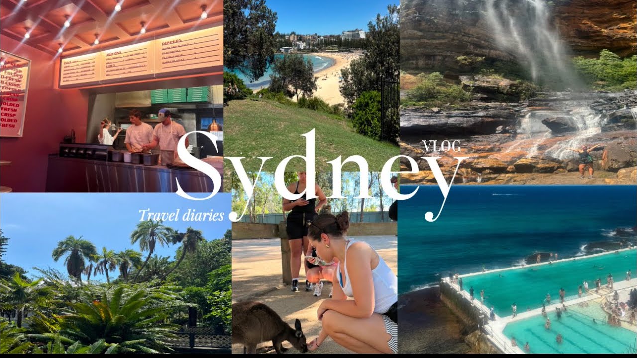 Sydney Vlog 🇦🇺 | Exploring the Sydney Opera House, Harbour Bridge & Bondi Beach!