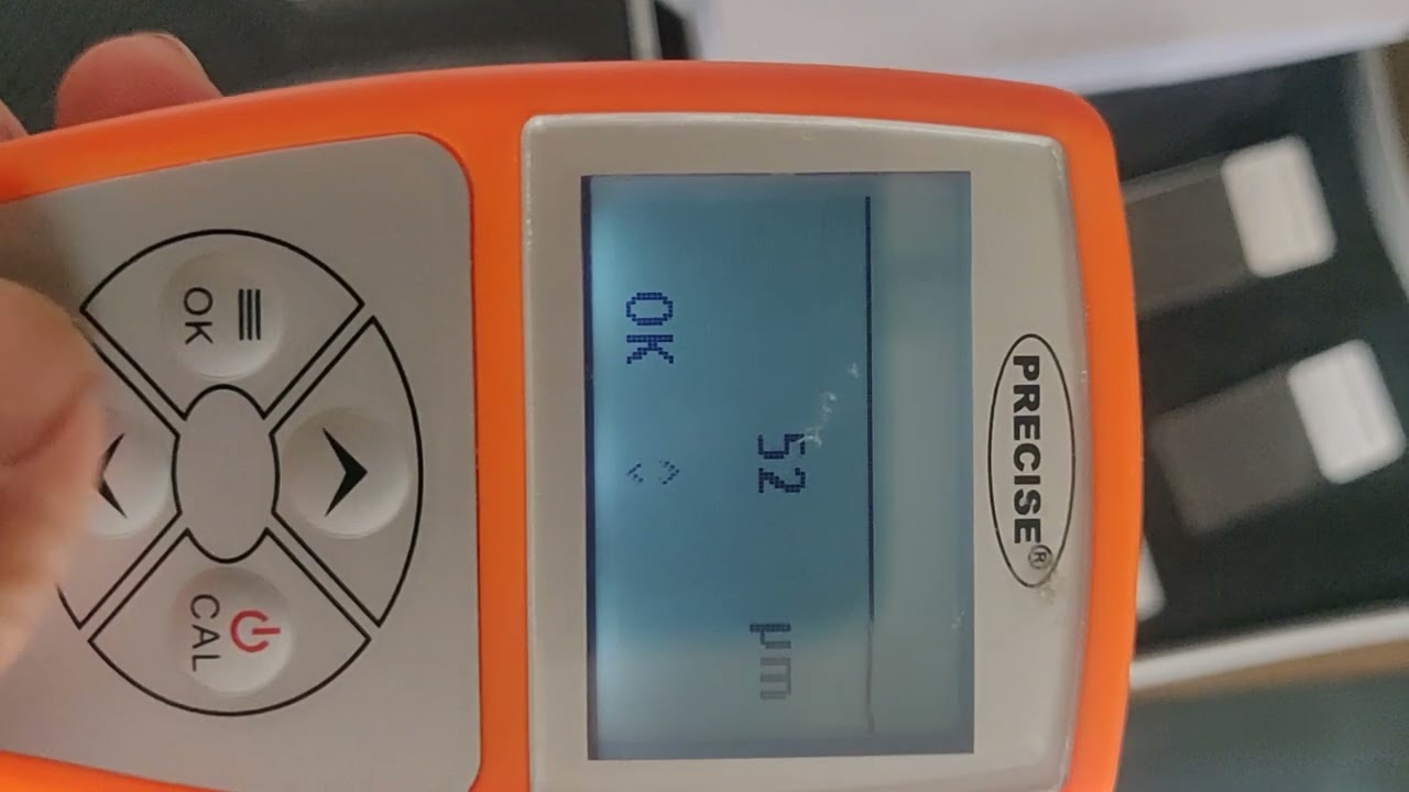 Coating Gauge CTG 801FNF Calibration