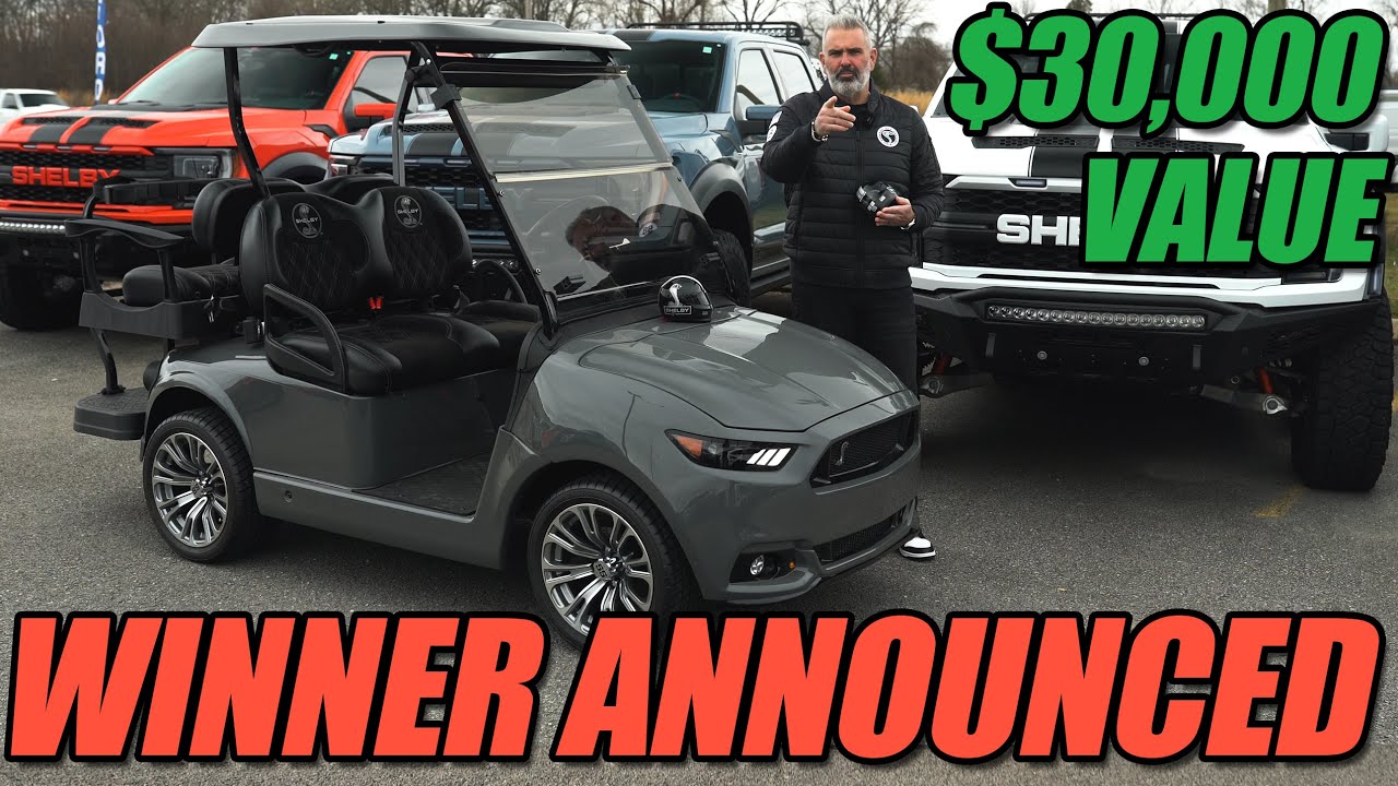 We Gave Away A $30,000+ Golf Cart | WINNER ANNOUNCED