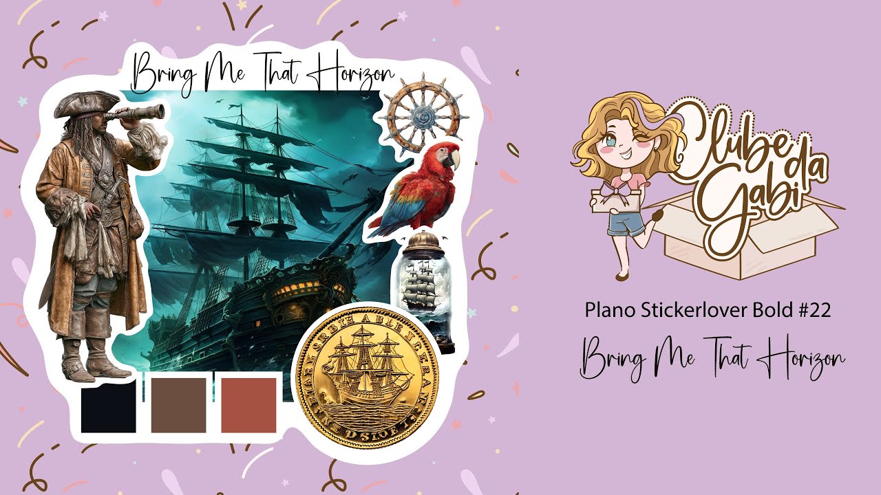 Stickerlover Bold #22 | uma vida de pirata para mim!