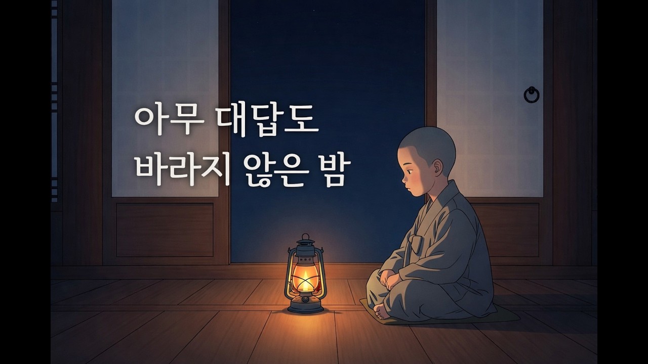 아무 대답도 바라지 않은 밤
