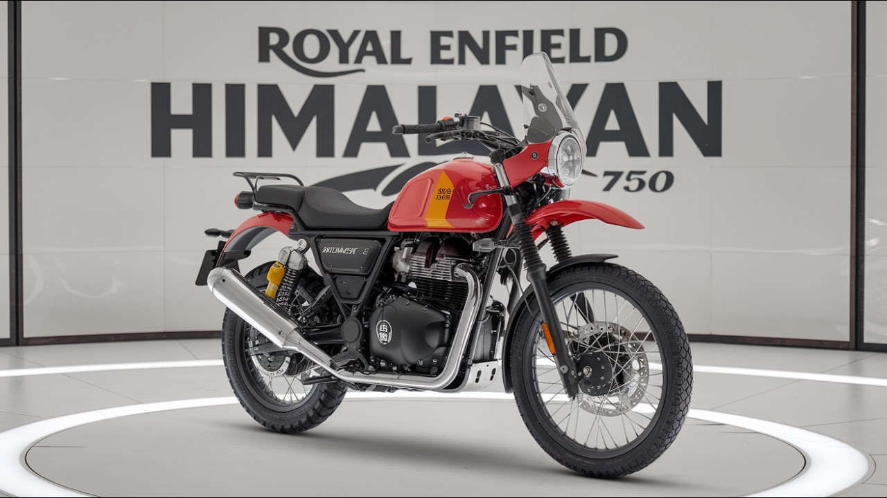 Мотоцикл Himalayan 750 2026 года уже здесь! Самый большой приключенческий мотоцикл Royal Enfield ...