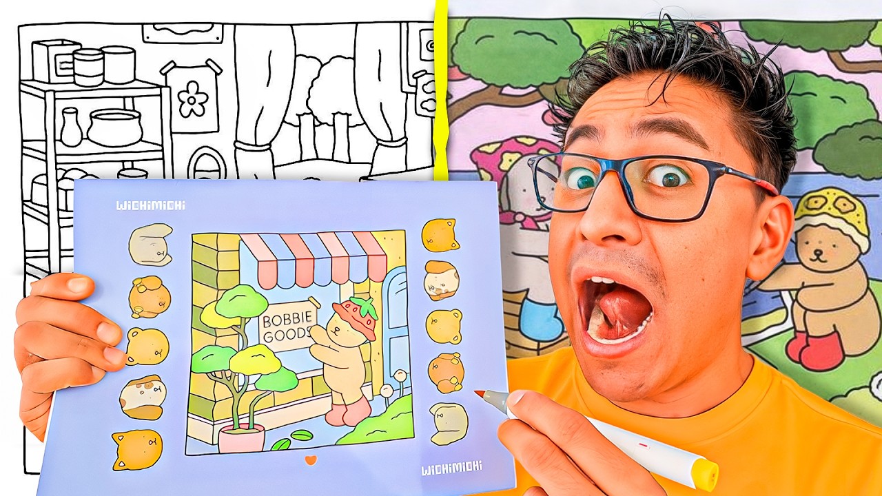 Coloreé el Libro más VIRAL - BOBBIE GOODS ¿Vale la pena?
