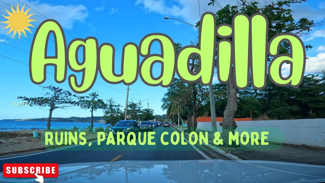 Aguadilla, PUERTO RICO in 4K! Drive through the Ruins, Parque Colon & More 2024