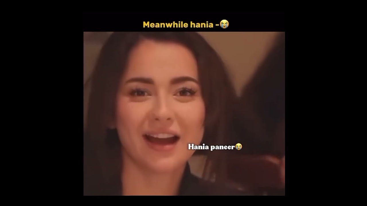 Hania amir ❌ Hania paneer ✅🤣#funny #hania #haniaamir #explorepage #viral #edit #pakistanactress #f