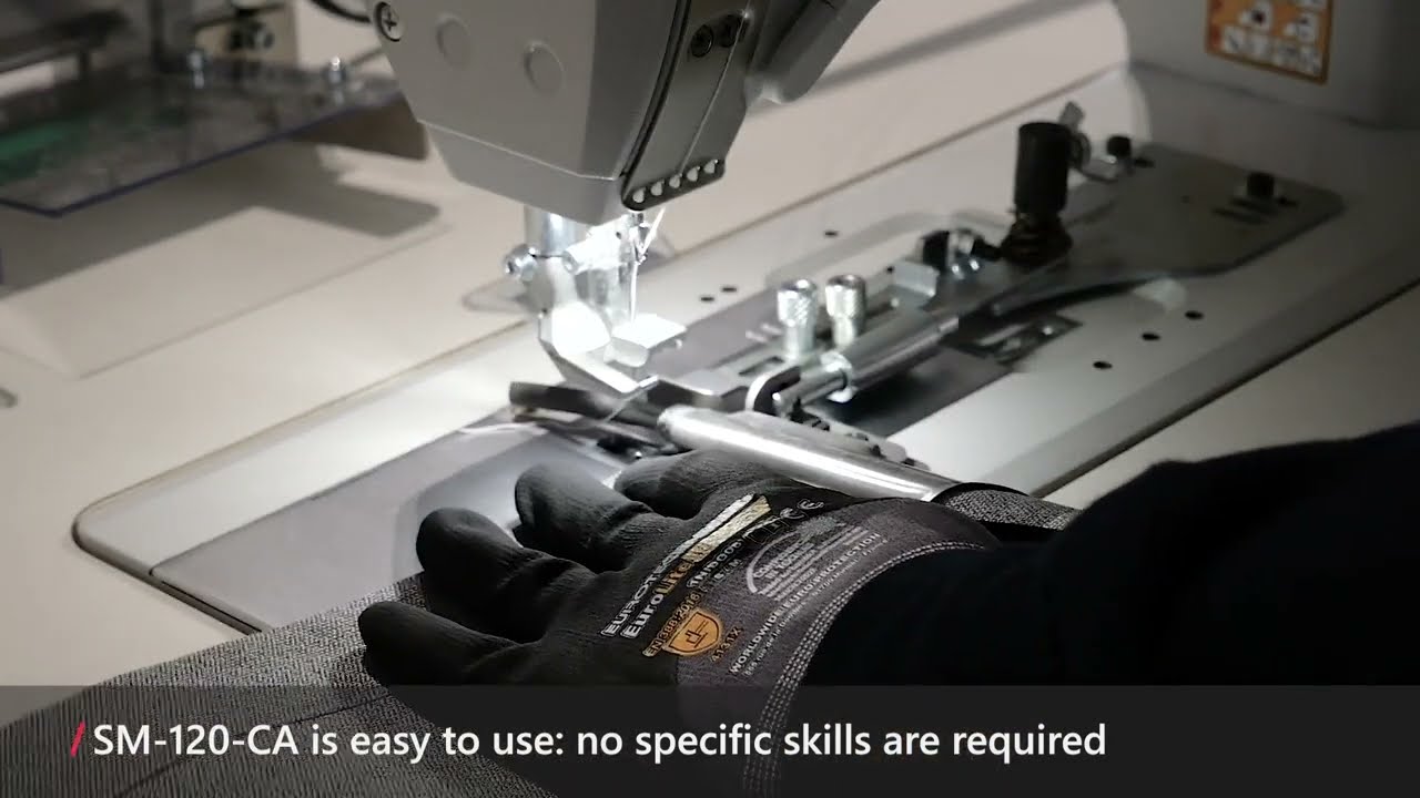 SM-120-CA | Semi-Automatic Linear Sewing Machine