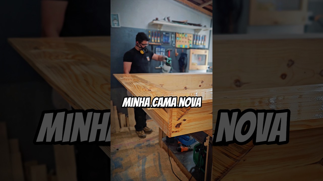 Fiz uma cama 