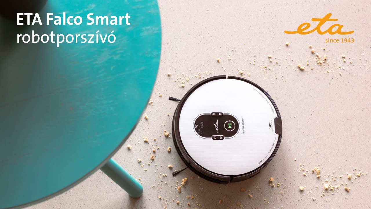 ETA Falco Smart robotporszívó (termékbemutató)