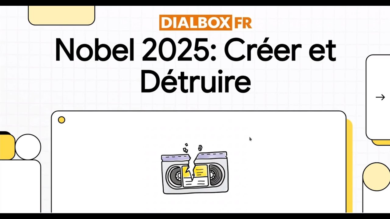#010 - Prix Nobel de l'économie 2025  Créer et Détruire