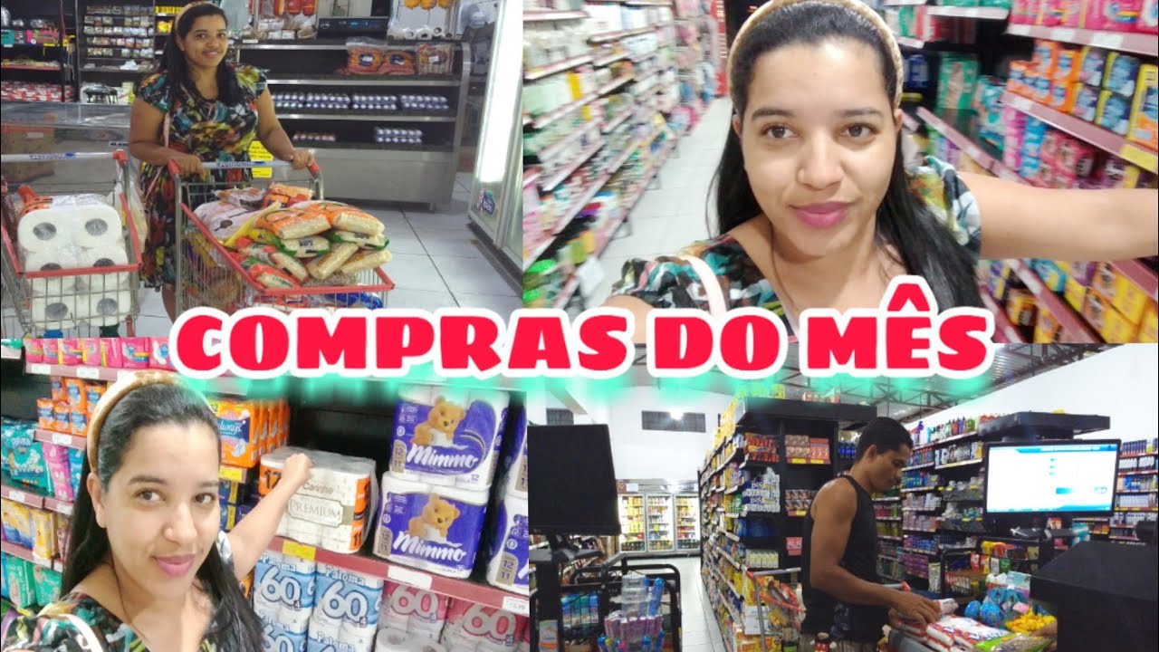EU E MARIDO VLOGANDO NO MERCADO( COMPRAS DO MÊS DE OUTUBRO )