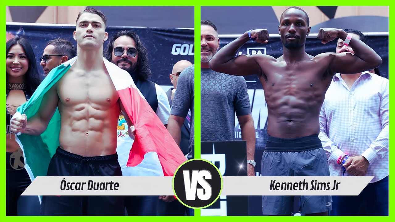 Óscar Duarte vs. Kenneth Sims Jr. - PELEA COMPLETA | Boxeo 2025 (Highlights) 🥊