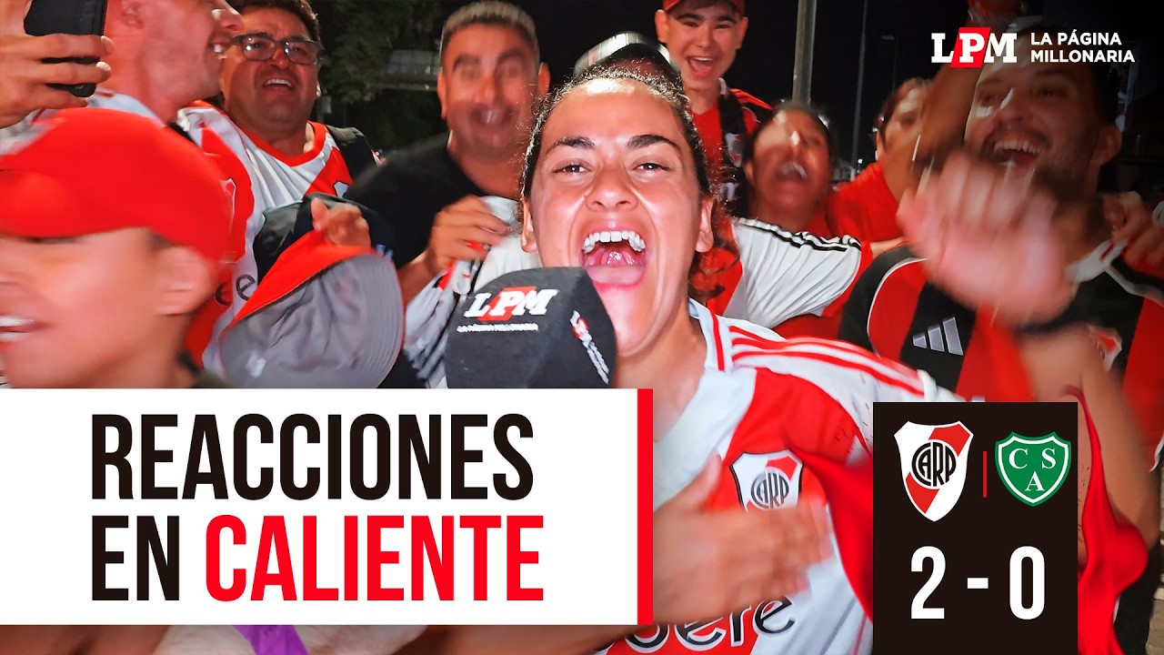 REACCIONES EN CALIENTE | RIVER 2 - SARMIENTO 0