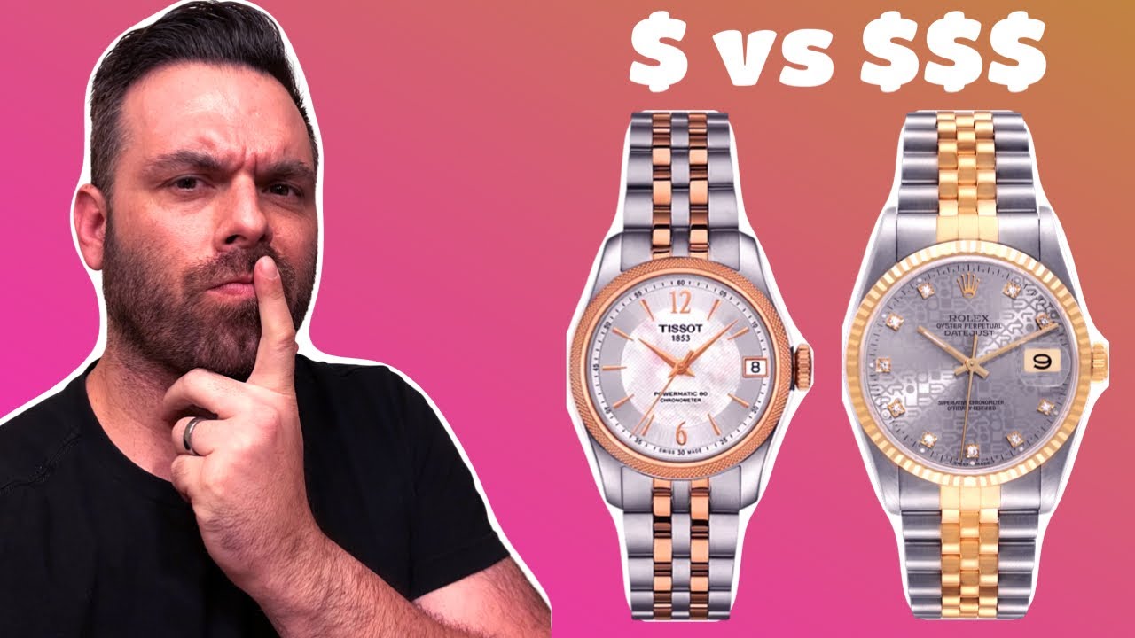 Cheap vs Expensive. Tissot Ballade vs Rolex Dayjust. Which is better?