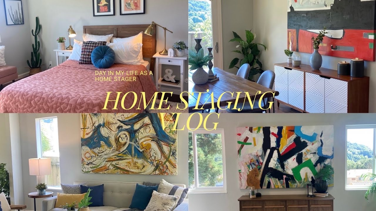 Day In My Life As A Home Stager: Home Staging Vlog 2