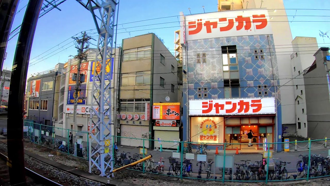 広角車窓] 阪急 京都線→千里線 [大阪梅田→淡路→北千里] 右景/Hankyu Kyoto +Senri Line [Osaka-Umeda→Awaji→Kita-Senri] (R)-View