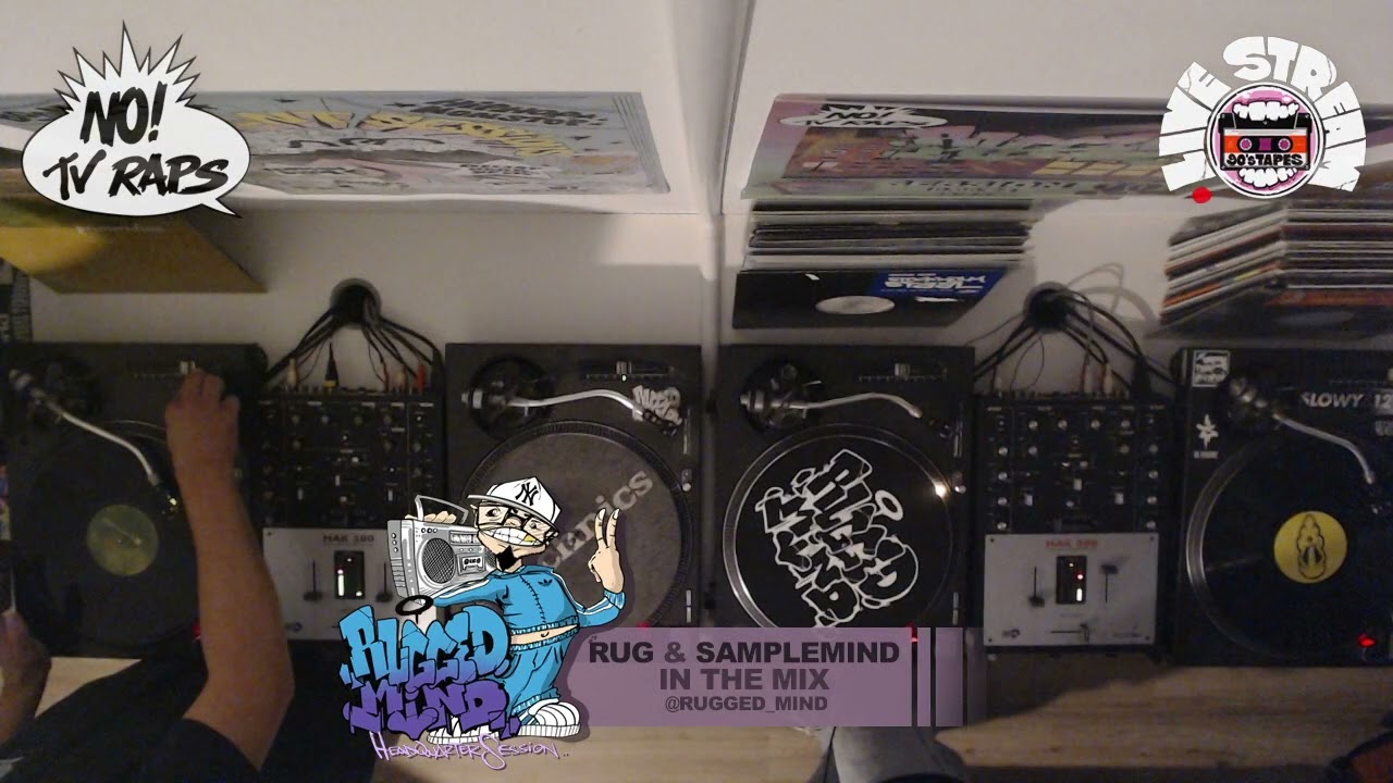 90's Tapes presents: Rugged Mind Headquarter Session #06 with Rug & SampleMind (90s Underground)