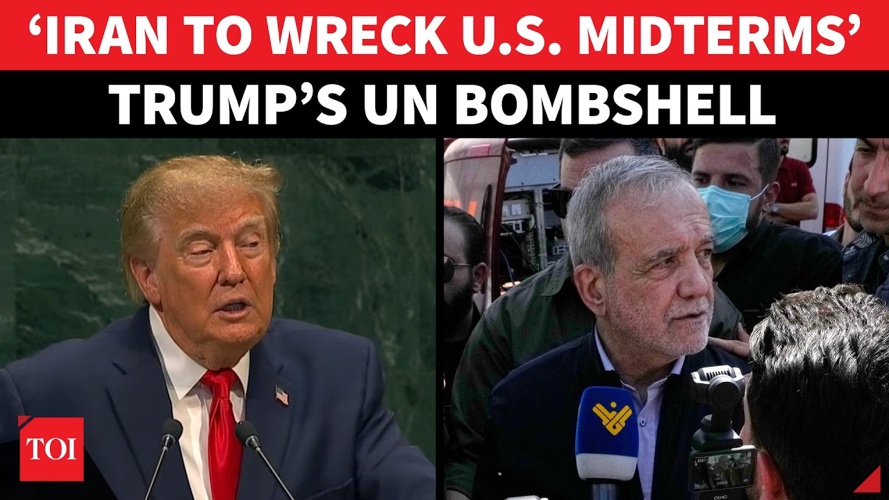 &lsquo;IRAN&rsquo;S BIG ATTACK ON U.S MIDTERMS?&rsquo;: Trump&rsquo;s Explosive Election Admission At UN Amid War Crisis