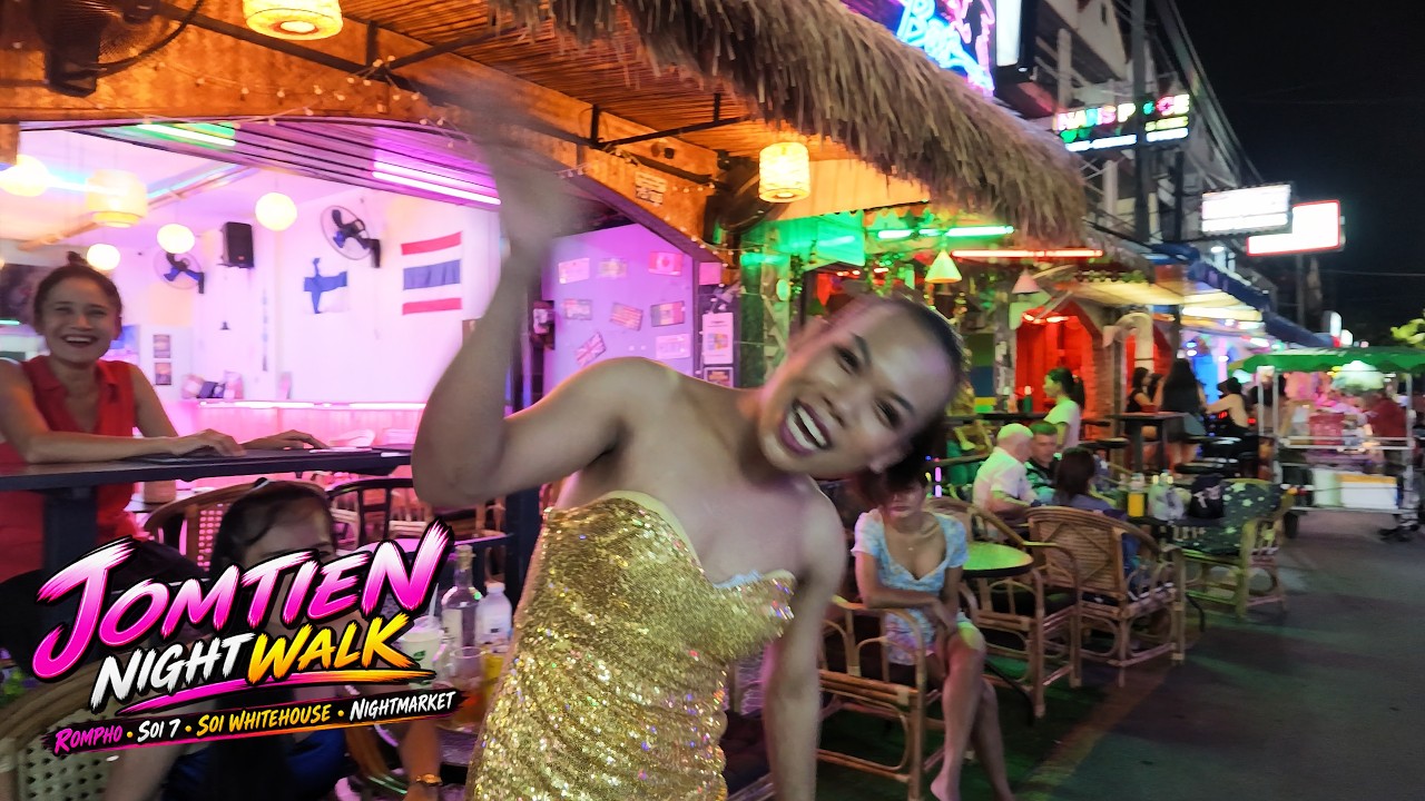 Jomtien Pattaya Walk 2026 | Jomtien Beach Road, Soi 7 & Thappraya Road