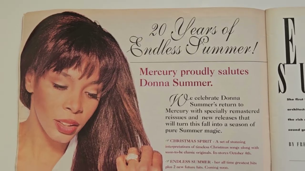 Donna Summer Billboard Magazine Spotlight 1994